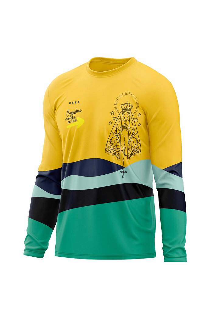 Camiseta Peregrino Horizontes - Amarela