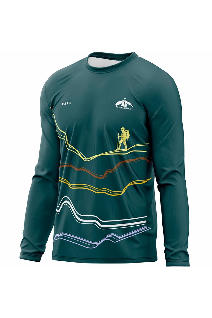 Camiseta Peregrino Colinas - Verde 2026