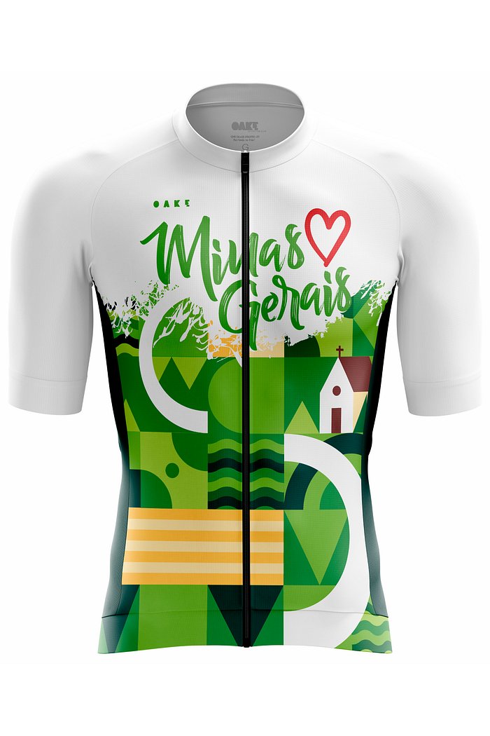 Camisa de Ciclismo Pro - Minas Gerais