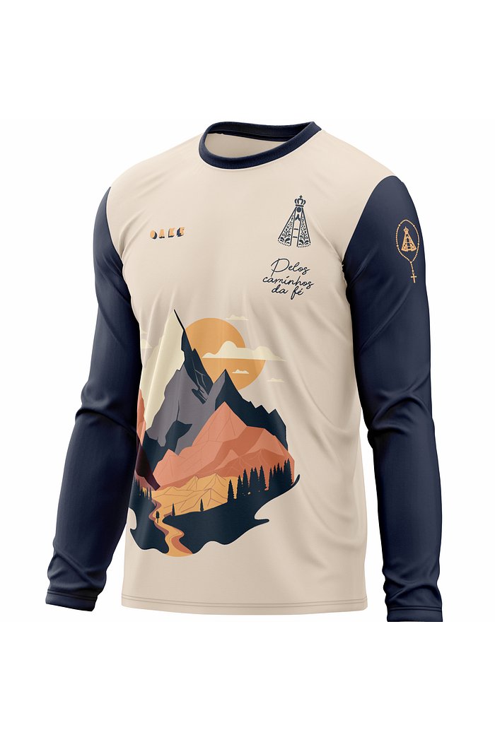 Camiseta Peregrino Pelos Caminhos da Fé