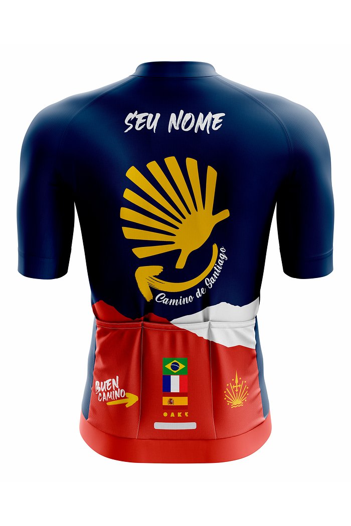 Camisa Ciclismo Pro - Santiago Compostela - França