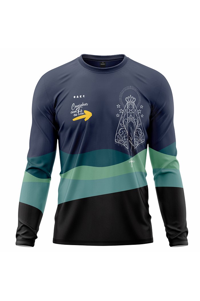 Camiseta Peregrino Horizontes - Azul