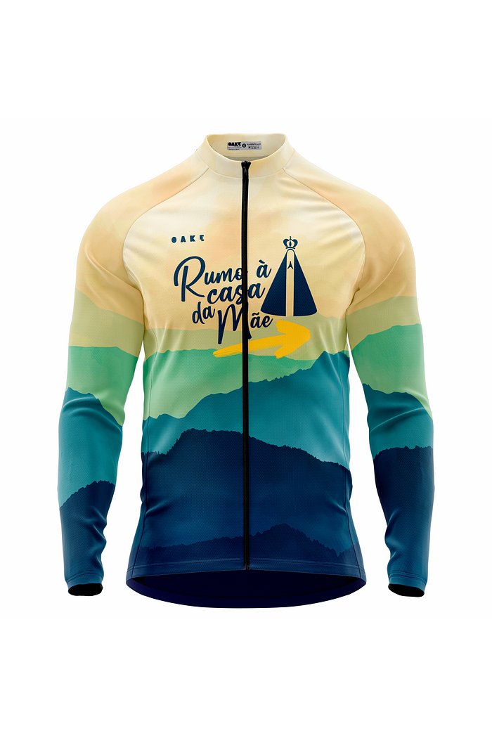 Camisa Ciclismo para o Caminho da Fé - Montanhas de Minas