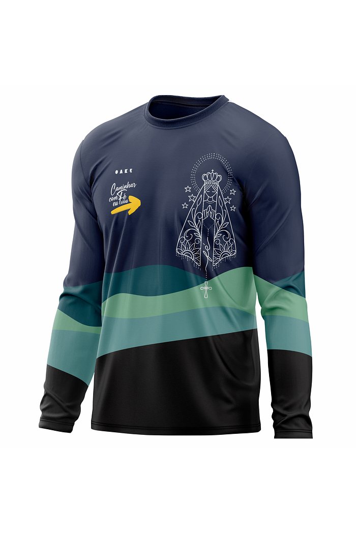 Camiseta Peregrino Horizontes - Azul