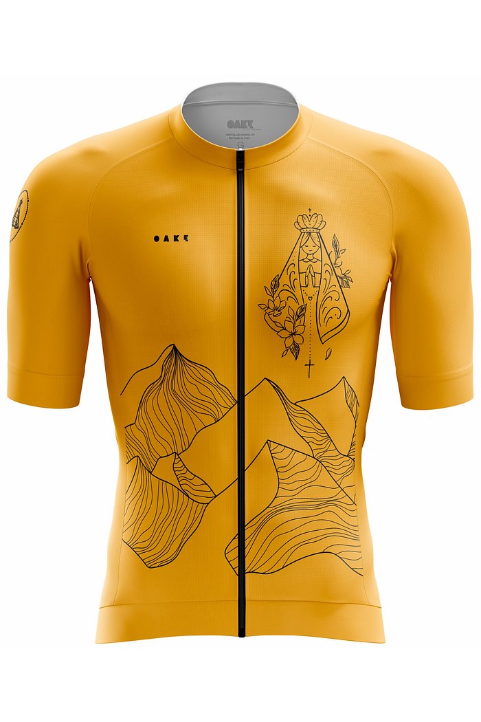 Camisa Ciclismo PRO - Colinas - Amarela