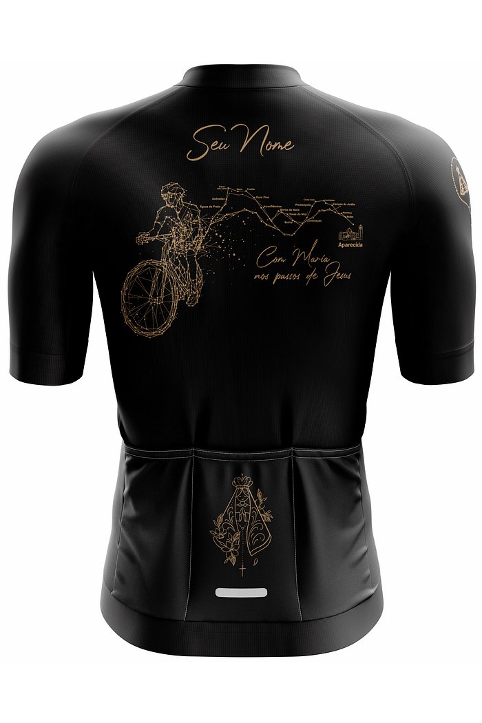 Camisa Ciclismo PRO - Colinas - Preta