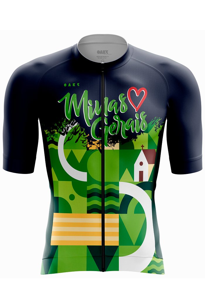 Camisa de Ciclismo Pro - Minas Gerais Azul