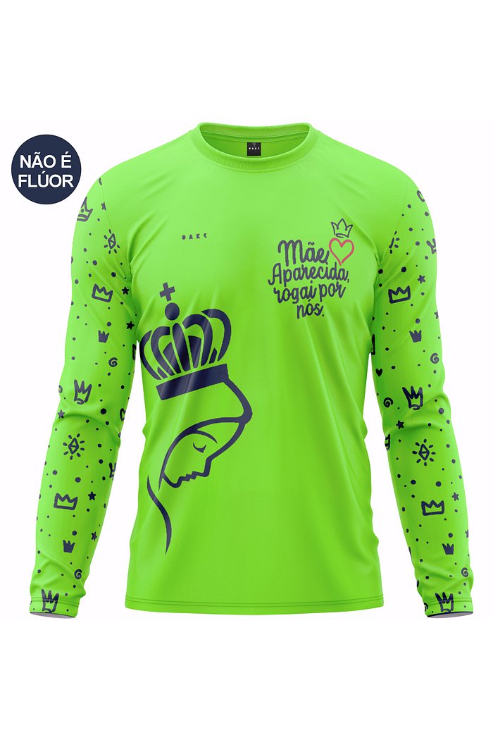 Camiseta Peregrino Mãe Rainha - Verde