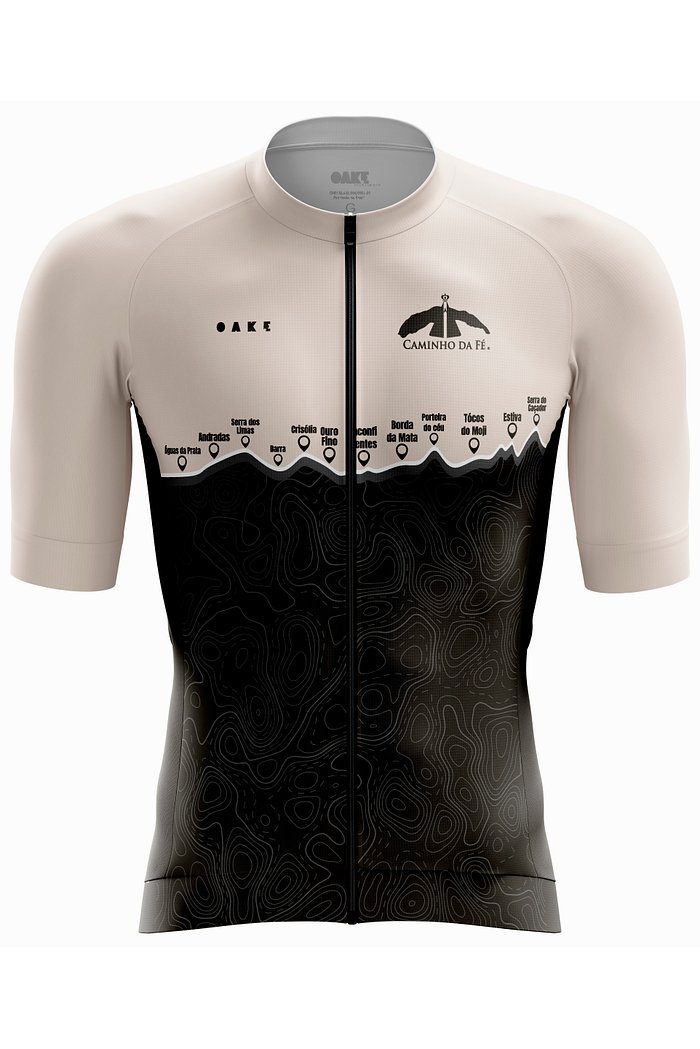 Camisa de Ciclismo Pro - Caminhos Bege (2026)