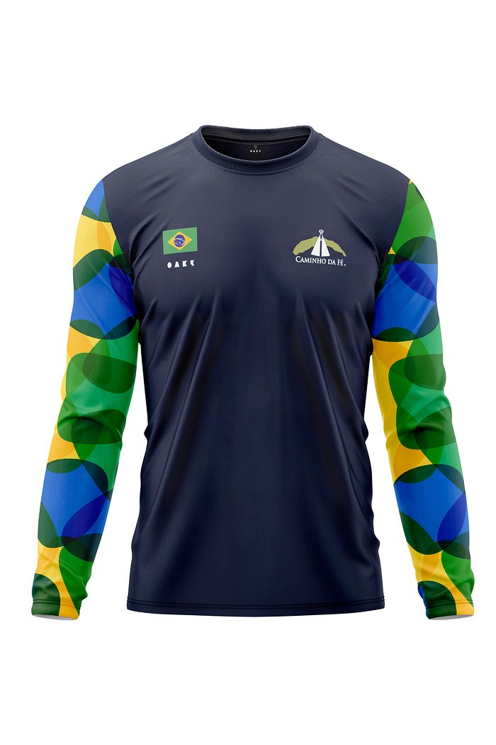 Camiseta Peregrino Edição Especial Brasil - Aquarela