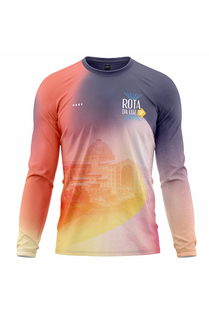 Camiseta Peregrino Rota da Luz - Sol Poente