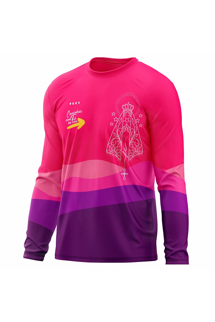 Camiseta Peregrino Horizontes - Rosa