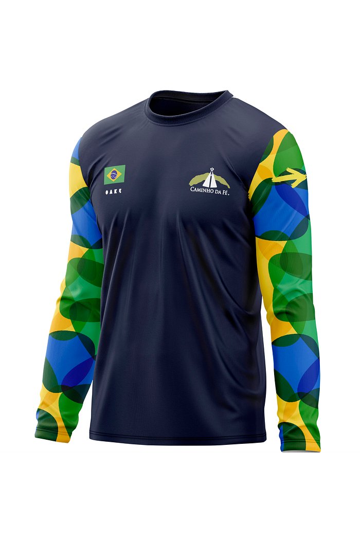 Camiseta Peregrino Edição Especial Brasil - Aquarela