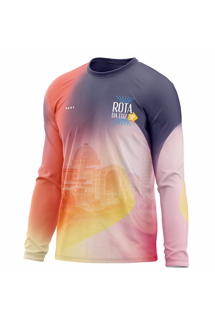 Camiseta Peregrino Rota da Luz - Sol Poente