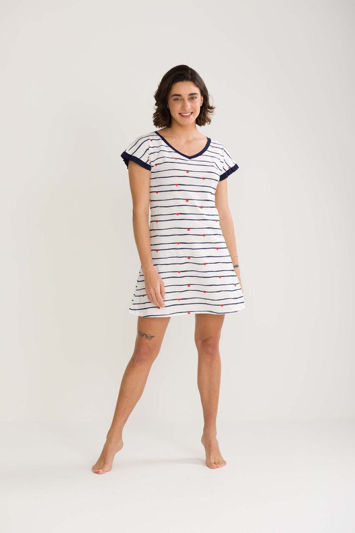 CAMISOLA MANGA CURTA HEART