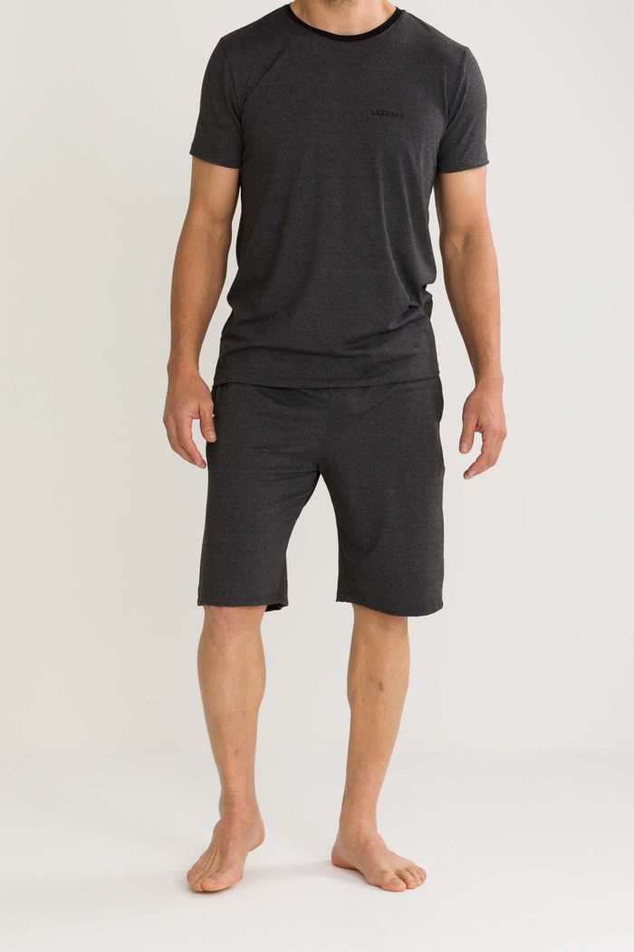 PIJAMA MASCULINO TOQUE DE PESSÊGO BASIC CHUMBO