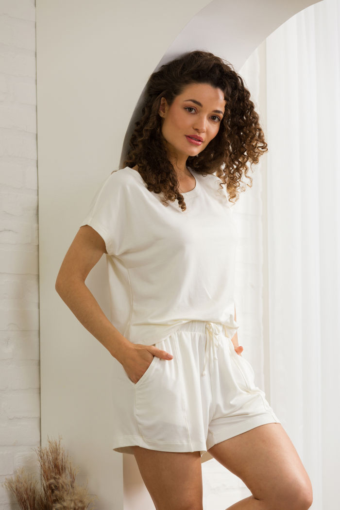 CONJUNTO BASIC MANGA CURTA MOLECOTTON OFF