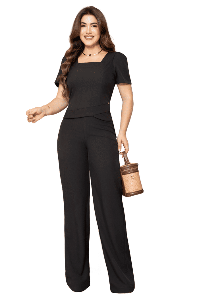 CONJUNTO LORO PIANA CROPET E CALCA - 04648