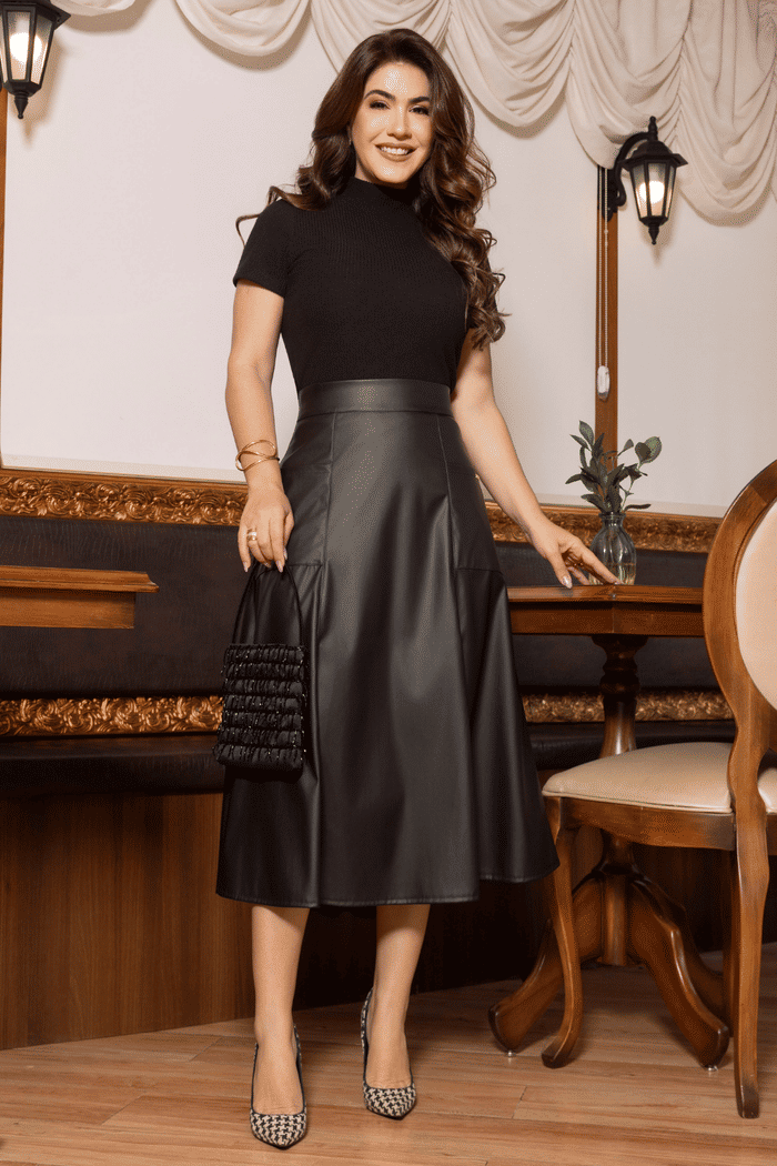 BLUSA RIBANA TOUCH GOLA ALTA - 05874