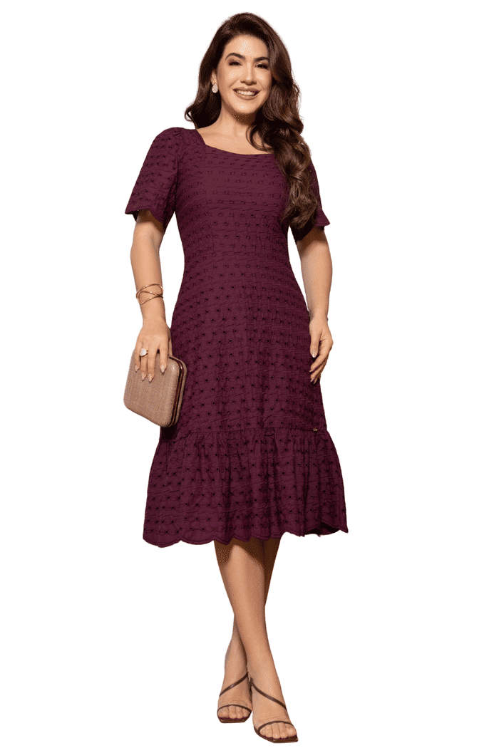 VESTIDO LAISE ALGODAO - 14545