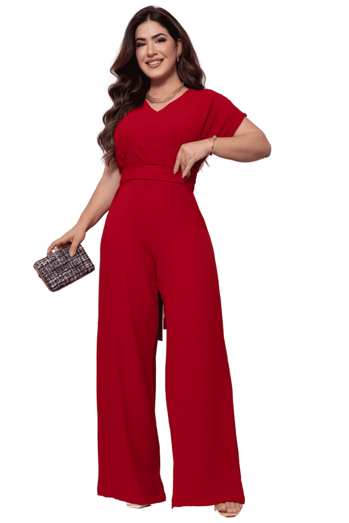 MACACAO CREPE TEXTURIZADO COM FAIXA - 76082