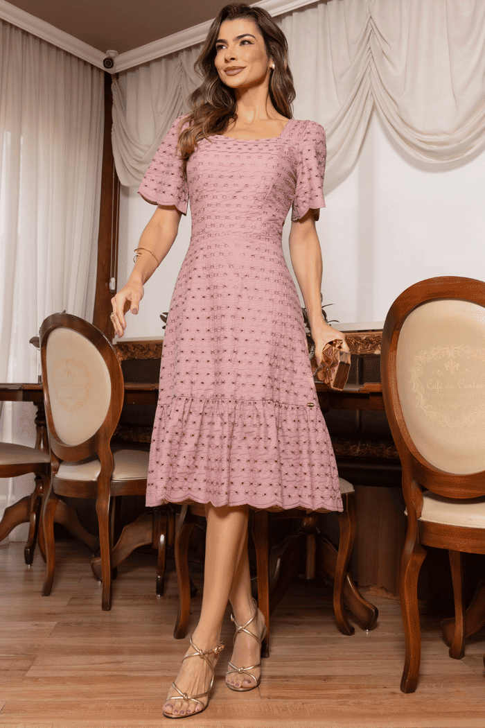 VESTIDO LAISE ALGODAO - 14545