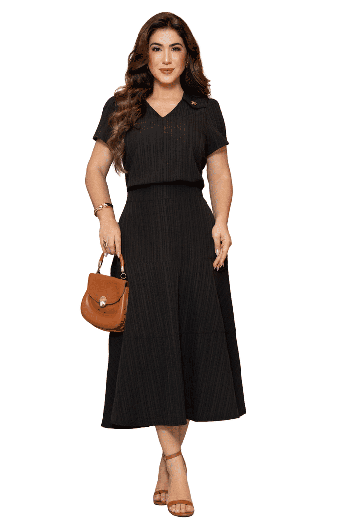 BLUSA LINEN FLUID COM BOTOES - 05777