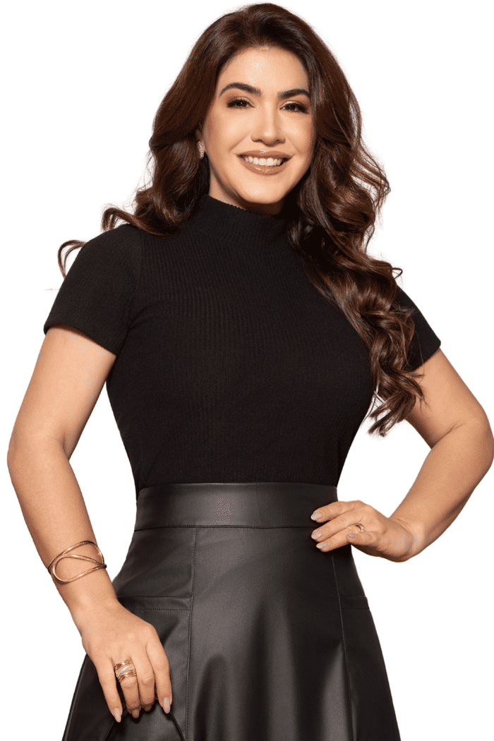 BLUSA RIBANA TOUCH GOLA ALTA - 05874