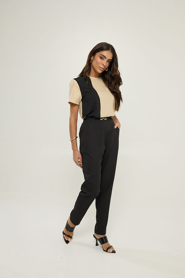 Calca Alfaiataria com Cinto