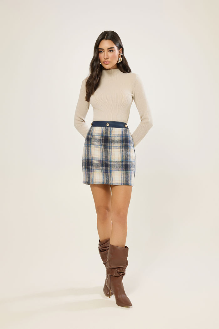 Saia Xadrez com Mistura