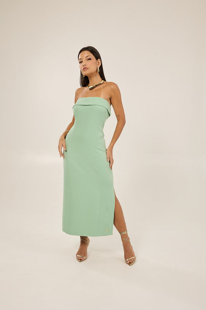 Vestido Tomara Que Caia Alfaiataria