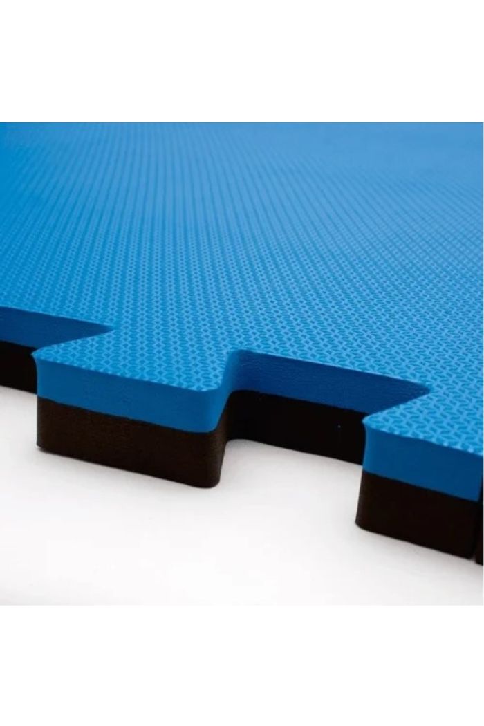 Tatame / Placa EVA 100 x 100 x 3cm - Bicolor (Azul/Vermelho)