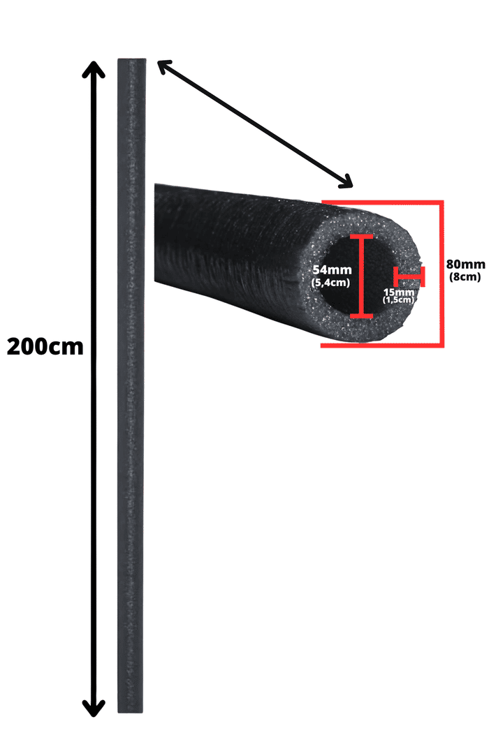 Isotubo Blindado P/ Kid Play/Brinquedão 200cm Cores Especiais
