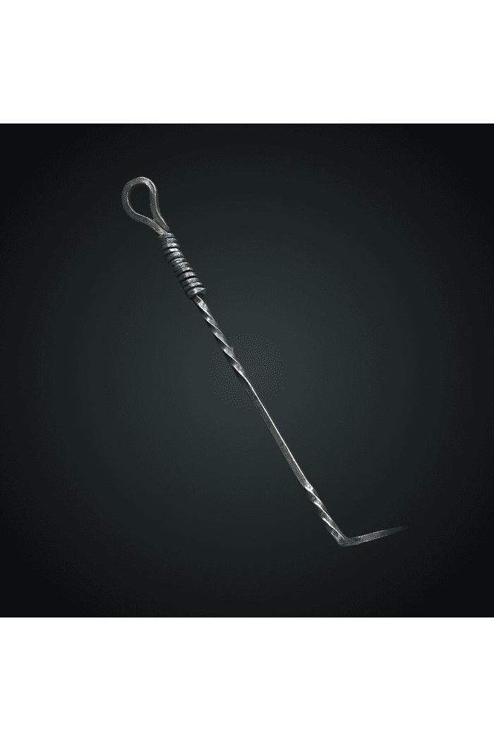 Virador Rústico Churrasco VF Carbono 1070 - Cabo Madeira