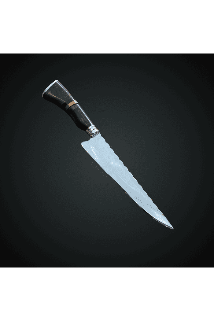 Kit Churrasco  Presente - Faca Gaucha 9" e Estojo Rústico - Aço Inox 420