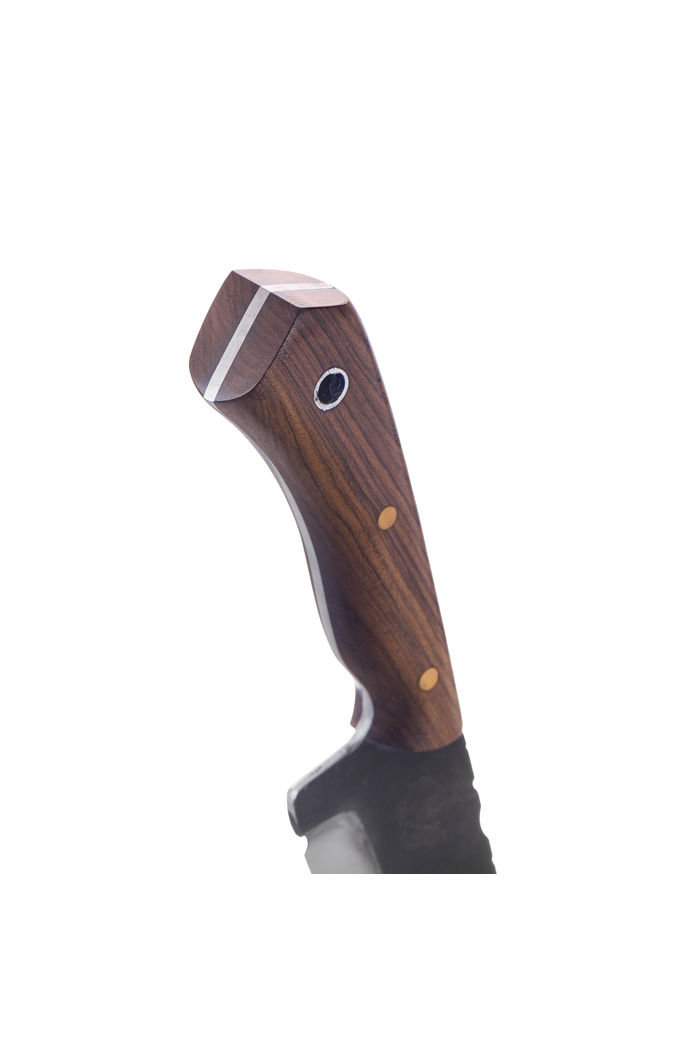 Faca Coreadeira Edc 3“ VF Aço Carbono 1070 - Cabo Madeira