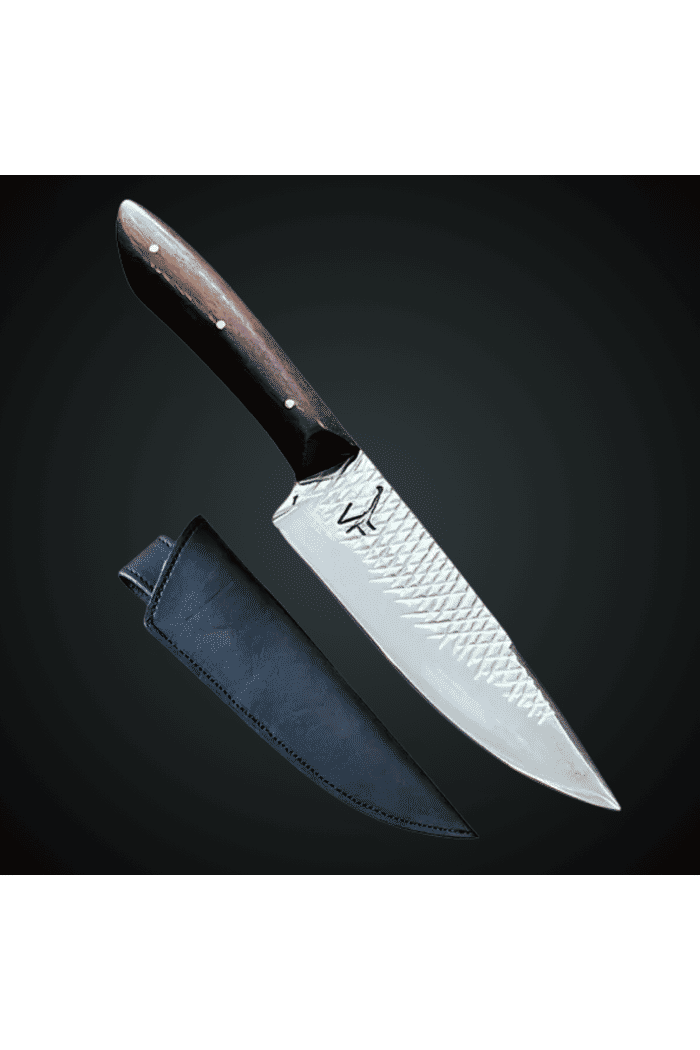 Faca Churrasco 6“ VF  - Aço Carbono 1070 - Cabo Madeira