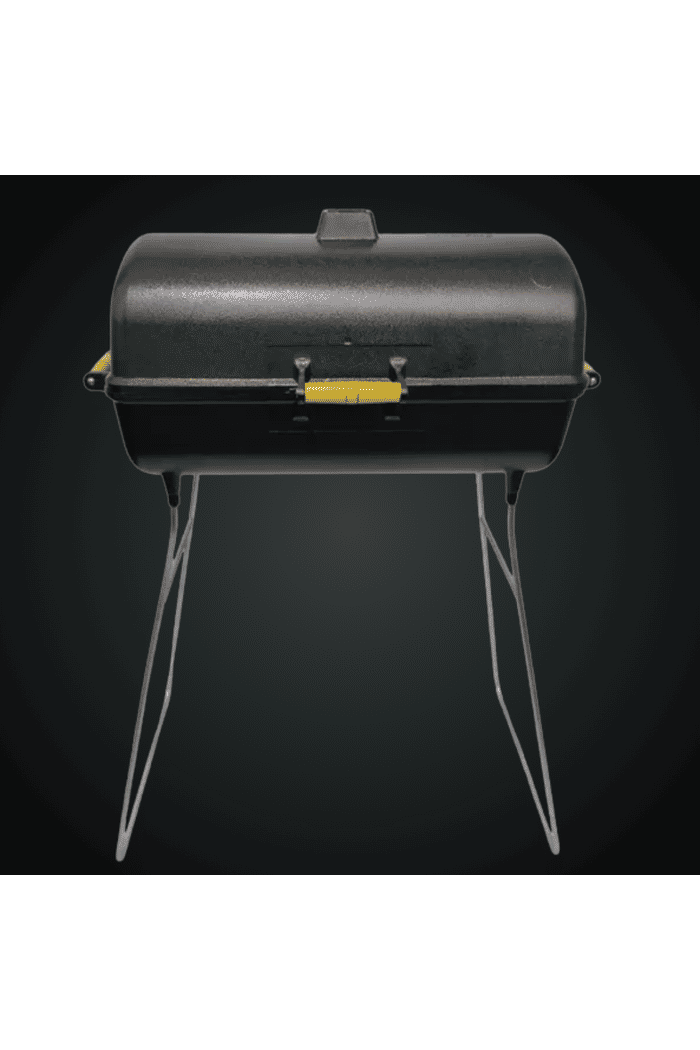 Churrasqueira Diamante Grande Bafo Alumínio com Pés Durafort – Cor Preto Craquelado