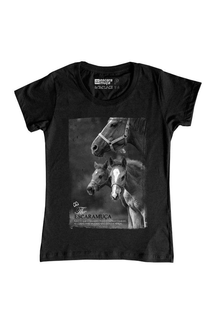CAMISETA FEM VALIOSO ESTAMPA DIGITAL - SF039