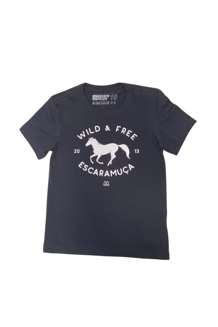 CAMISETA INFANTIL WILD AND FREE- 1I21