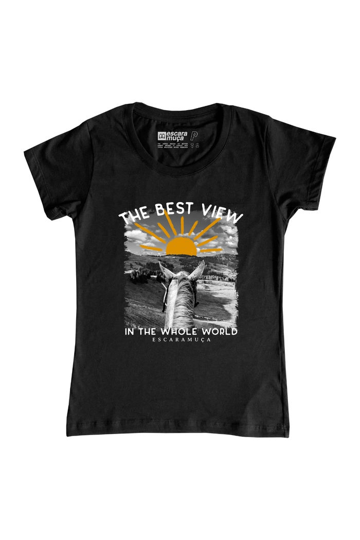 CAMISETA FEM BEST VIEW ESTAMPA DIGITAL - SF002