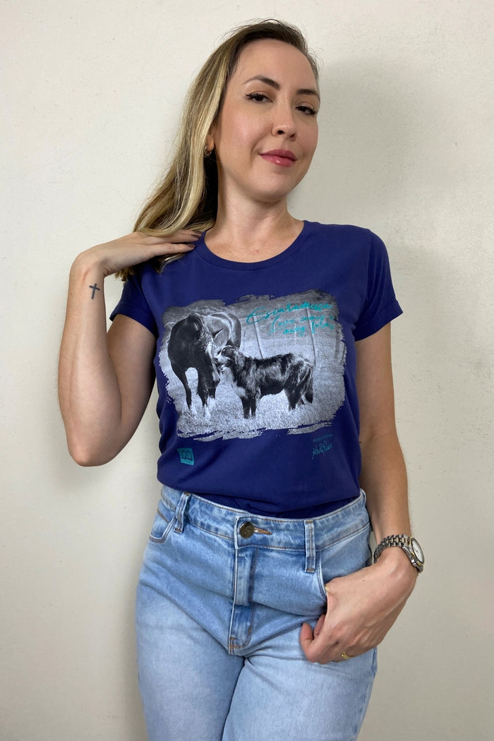 CAMISETA FEMININA AMIZADE - 1F145