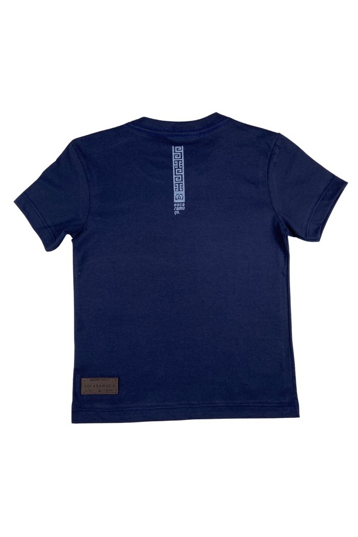 CAMISETA INFANTIL REATIVO MARINHO - 1I18