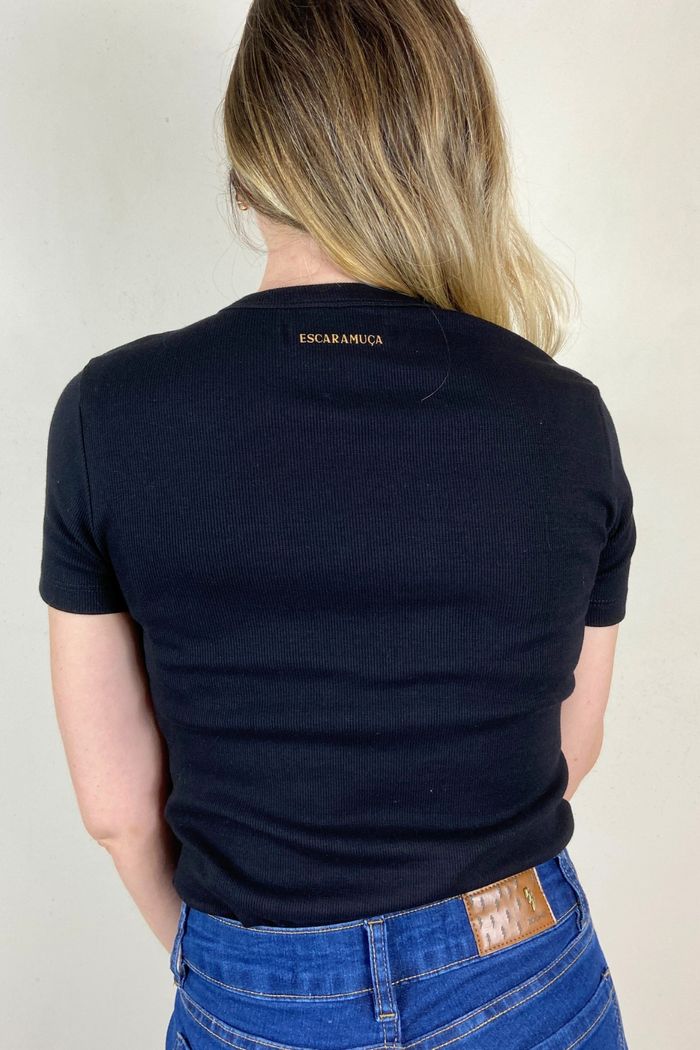 BLUSA BÁSICA CANELADA - BF02