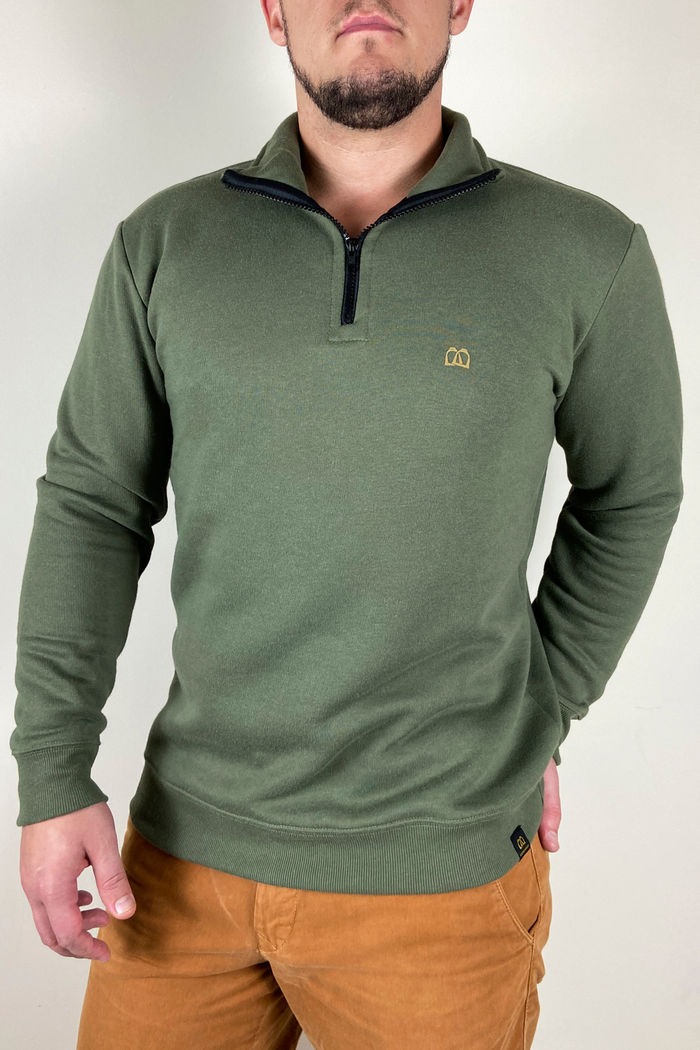 MOLETOM MASCULINO GOLA ALTA COM ZÍPER (1M29)