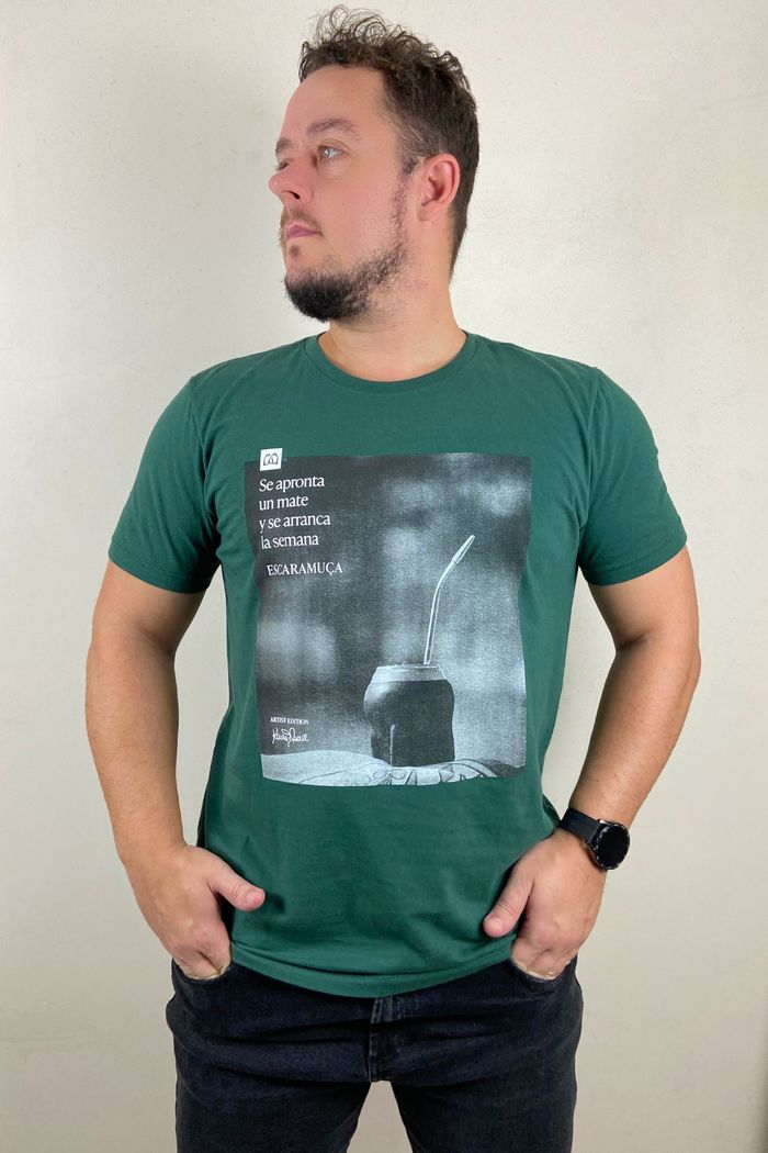 CAMISETA MASCULINA MATE - 1M86