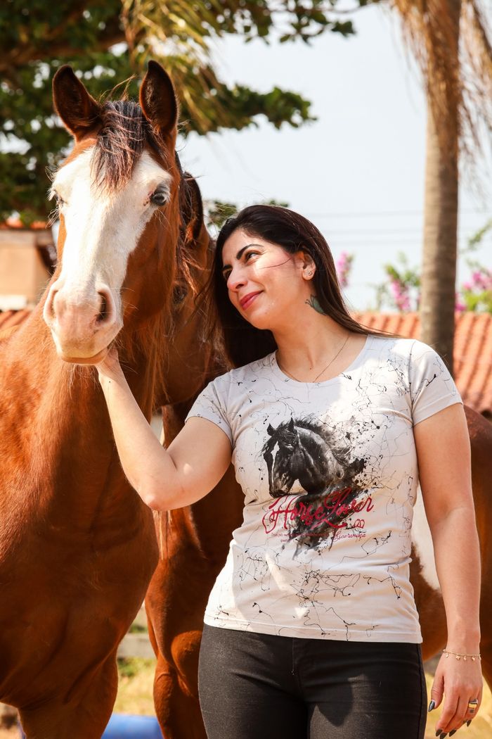 CAMISETA FEMININA AQUARELA - 1F189