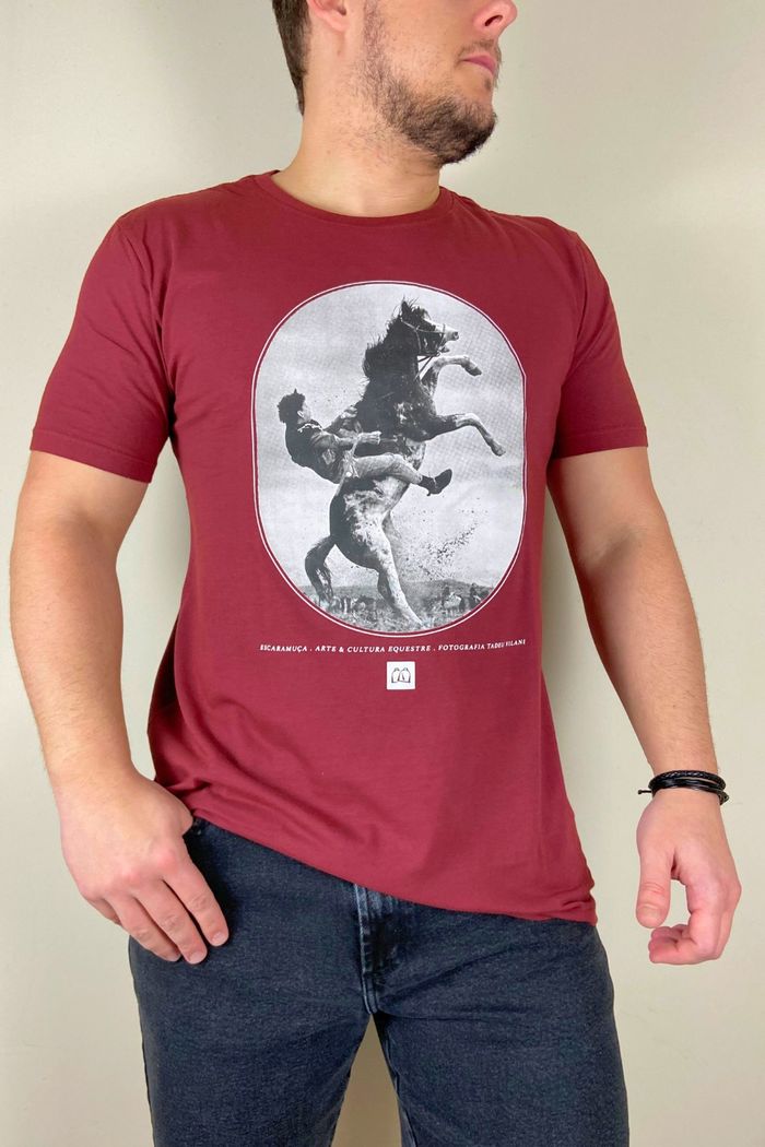 CAMISETA  VILANI VINHO (1M71)
