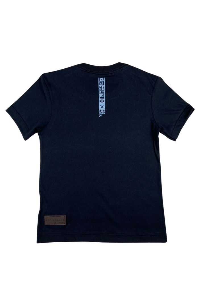 CAMISETA INFANTIL PRETO - 1I19
