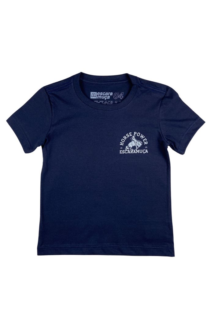 CAMISETA INFANTIL REATIVO MARINHO - 1I18